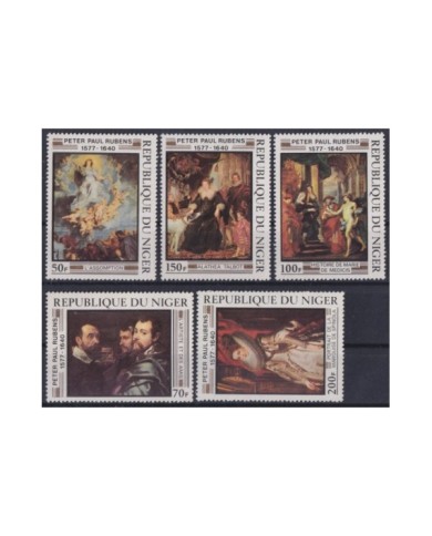 F-EX32197 NIGER MNH 1978 PAINTING ARTS PETER PAUL RUBENS.