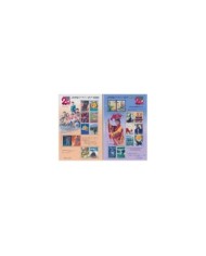 F-EX32518 JAPAN NIPPON MNH 1999-2000 MILLENNIUM SHET SET OF 17. ART CINEMA SPORT.