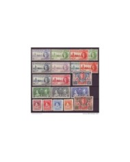 E534 ENGLAND UK COMPLETE SET COLONIES HONG KONG
