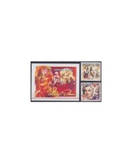 F-EX32835 ST VINCENT & GRENADINES MNH 1996 MOVIE CINEMA CINE MARILYN MONROE SEX SYMBOL.