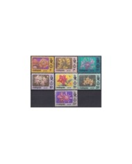 F-EX33899 MALAYSIA MNH PERLIS 1983 BOTANICAL FLOWERS FLORES ORCHILD ORQUIDEAS.