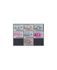 F-EX33915 MALAYSIA MNH SELANGOR 1983 BOTANICAL FLOWERS FLORES ORCHILD ORQUIDEAS.