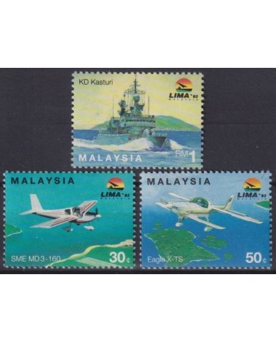 F-EX33924 MALAYSIA MNH 1993 AVION AIRPLANE LIMA´93 EAGLE X-TS KD KASTURI SME MD3-160.