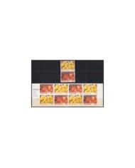 F-EX34040 MALAYSIA MNH 1995 SEA MARINE WILDLIFE REEF FISH PECES BOOKLED SPECIAL EDITION.