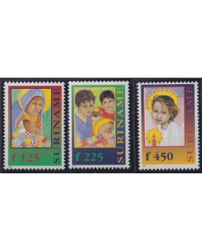 F-EX30149 SURINAME SURINAM MNH 1997 CHRISTMAS NAVIDAD.
