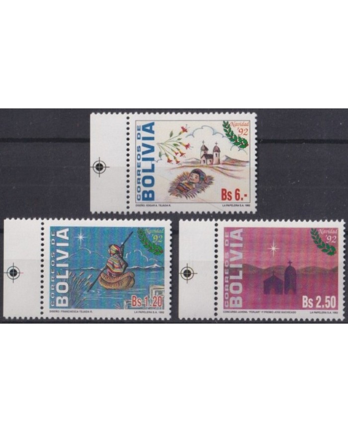 F-EX32056 BOLIVIA MNH 1992 CHRISTMAS NAVIDAD.
