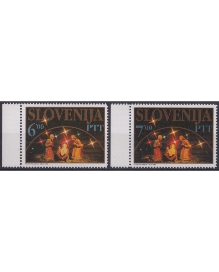 F-EX32074 SLOVENIA SLOVENIJA MNH 1992 CHRISTMAS NAVIDAD.