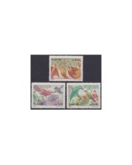 F-EX34052 ARGENTINA MNH 1970 FLAMINGO HUMMING AVES PAJAROS BIRD OISEAUX VÖGEL.