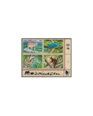 F-EX34178 UGANDA MNH 1990 AVES PAJAROS BIRD OISEAUX VÖGEL VOLTURINE GUINEA FOWL.