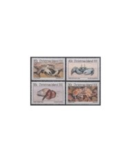 F-EX34237 CHRISTMAS IS MNH 1995 SEA MARINE REEF WILDLIFE FISH FISH PECES.