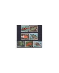 F-EX34277 KIRIBATI MNH 1992 SEA MARINE WILDLIFE REEF FISH PECES MARLIN EXPO 92.