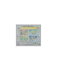 F-EX34308 NEW CALEDONIE MNH 1989 MARINE REEF WILDLIFE FISH ORSTOM LOBSTER.