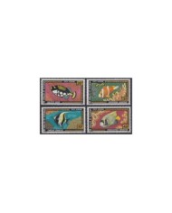 F-EX34376 COMORES MNH 1978 MARINE REEF WILDLIFE FISH PECES.