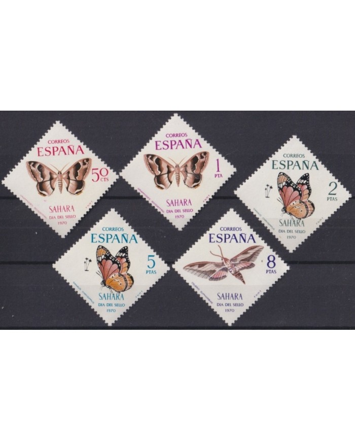 F-EX34420 SPAIN SAHARA MNH 1970 BUTTERFLIES INSECTS ENTHOMOLOGY PAPILLON MARIPOSAS.