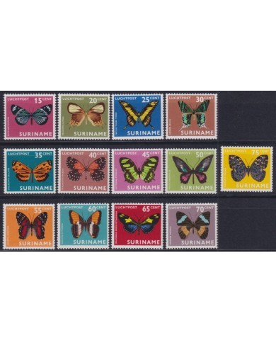F-EX34666 SURINAME MNH 1972 BUTTERFLIES INSECTS ENTHOMOLOGY PAPILLON MARIPOSAS.