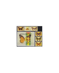 F-EX34687 GUINEA BISSAU MNH 1984 BUTTERFLIES INSECTS MARIPOSAS PAPILLON ENTHOMOLOGY .