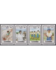 F-EX34776 JAMAICA MNH 1990 BOYS SCOUTS SCOUTING JAMBOREE 75th GIRL GUIDE.