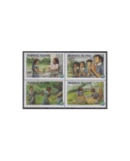 F-EX34792 MALDIVES IS MNH 1975 BOYS SCOUTS SCOUTING JAMBOREE AFRICA CONFERENCE.