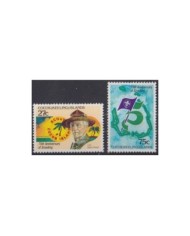 F-EX34856 COCOS KEELING 1982 MNH 75TH BOYS SCOUTS JAMBOREE BADEN POWELL SCOUTING.