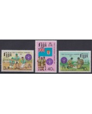 F-EX34868 FIJI MNH 1974 BOYS SCOUTS SCOUTING JAMBOREE.