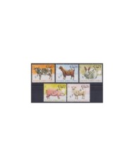 F-EX32150 NAMIBIA MNH 1990 FAUNA DOMESTICS MAMMALS CAO BULL SHEEP.