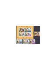 F-EX35400 NEDERLAD ANTILLES MNH 1981 BOYS SCOUTS SCOUTING GIRL GUIDE.