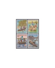 F-EX35424 MALI MNH 1981 BOYS SCOUTS SCOUTING JAMBOREE LORD BADEN POWELL.