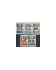 F-EX35496 SOLOMON MNH 1985 INTERNATIONAL YOUNG YEAR SPORT GAMES BOYS SCOUT.