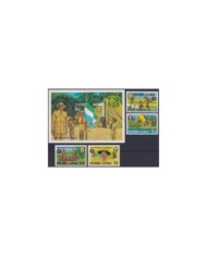 F-EX35500 SAMOA IS MNH 1982 BOYS SCOUTS SCOUTING JAMBOREE 75th ANNIVERSARY.
