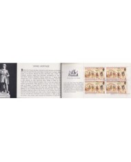 F-EX34966 JERSEY UK ENGLAND MNH 1985 BOOKLED ART HUGUENOT HERITAGE SHIP BARCOS.