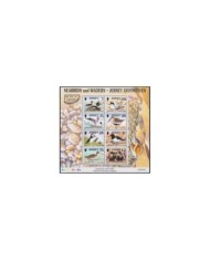 F-EX34989 JERSEY UK ENGLAND MNH 1997 SEABIRD & WADERS WILDLIFE AVES BIRD PAJAROS.