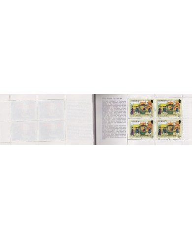 F-EX35100 JERSEY UK ENGLAND MNH 1992 BOOKLED ADVENTUR WILLIAM MESNY CHINA SHIP BARCOS.