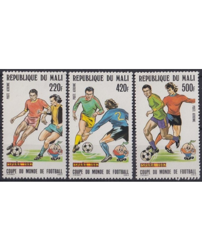 F-EX27857 MALI MNH 1982 SPAIN ESPAÑA SOCCER FOOTBALL FUTBOL WOLD CUP.