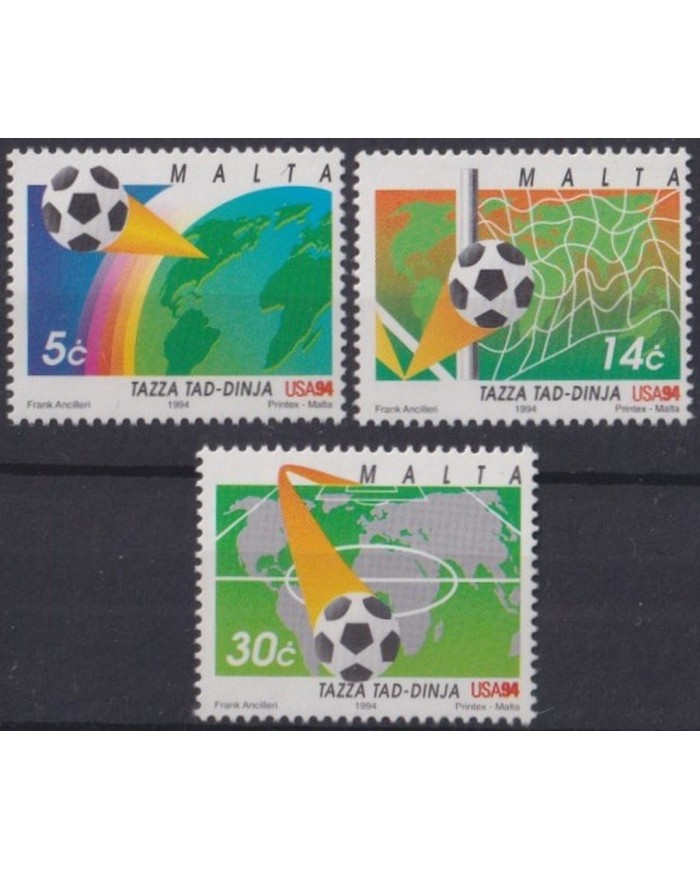 F-EX27897 MALTA MNH 1994 USA US SOCCER FOOTBALL FUTBOL WOLD CUP.