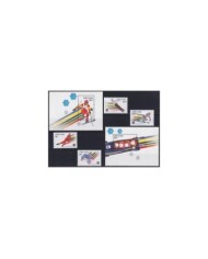 F-EX27950 GRENADA MNH 1997 WINTER OLYMPIC NAGANO SKIING SKATING SINGLE SKI.