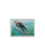F-EX28002 TANZANIA MNH 1997 WINTER OLYMPIC NAGANO SKIING SKATING SKI JUMP.
