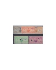 F-EX14383 INDIA COURT FEE REVENUE TAX OVERPRINT RAJASTHAN. TIPE 9. An - 1.8 RUPE
