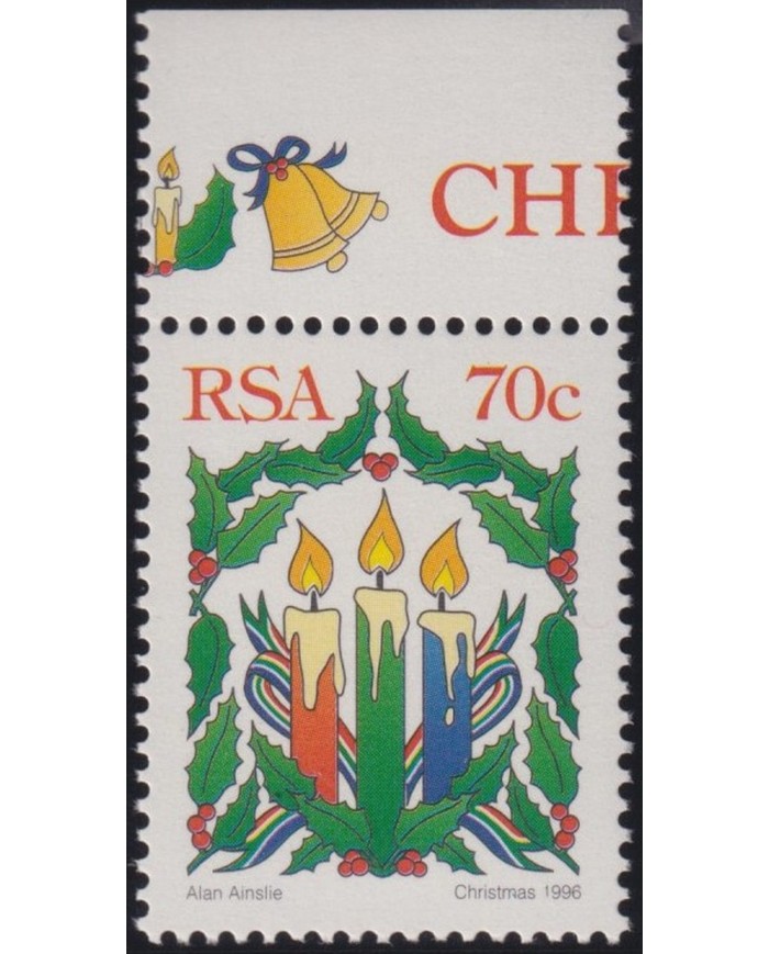F-EX29438 SOUTH AFRICA MNH RELIGION 1996 CHRISTMAS NAVIDAD SANTA CLAUS