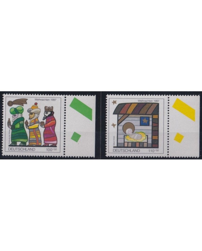 F-EX29443 GERMANY MNH RELIGION 1996 CHRISTMAS NAVIDAD WISE KINGS OF THE EAST CHRIST.
