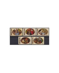 F-EX29601 COOK IS MNH RELIGION 1967 CHRISTMAS NAVIDAD NATIVITY HOLY MADONNA VIRGEN ART.