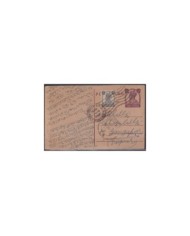 F-EX29750 INDIA ENGLAND UK ENGRAVING POSTAL STATIONERY ELEPHANT. 1933.