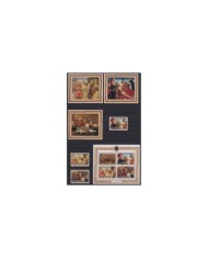 F-EX29607 COOK IS MNH RELIGION 1978 CHRISTMAS NAVIDAD ART HOLY MARY MADONNA NATIVITY WEYDEN MURILLO CRIVELLI.
