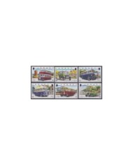 F-EX35139 JERSEY UK ENGLAND MNH 1998 CLASSICS CAR BUS LEYLAND DENNIS LANCED.