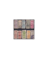 F-EX27634 US REVENUE PRIVATE STAMPS LOT NAIPES GAMES MATCHES.