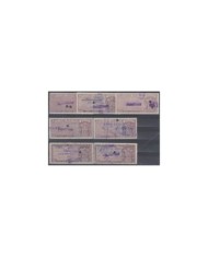 F-EX21050 INDIA REVENUE STAMPS COURT FEE LOT RAJASTHAN SURCHARGE.