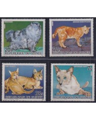 F-EX33194 LAOS MNH 1989 CATS GATOS FELINES INDIA PHILATELIC EXPO.
