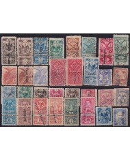 F-EX19228 MEXICO REVENUE TAX 1889-1890 ADUANAS CUSTOM STAMPS LOT.