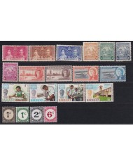F-EX20728 BARBADOS CLASSICS STAMPS LOT.