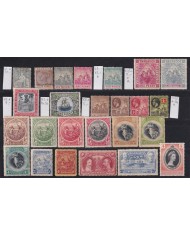 F-EX20728 BARBADOS CLASSICS STAMPS LOT.