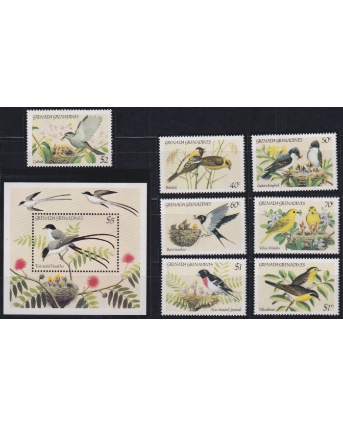 F-EX28363 GRENADA & GRENADINES MNH 1984 BIRD AVES PAJAROS BIRD OISEAUX.